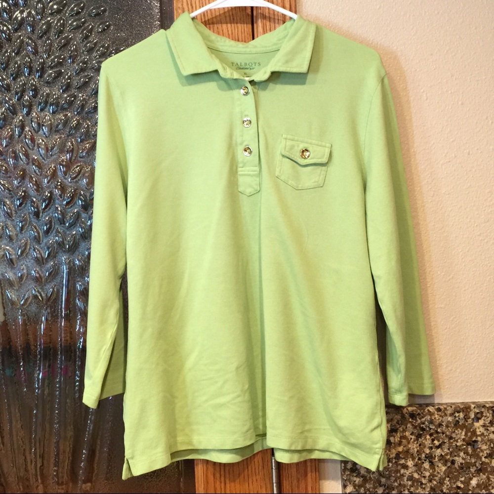 Talbots Polo Shirt with Buttons